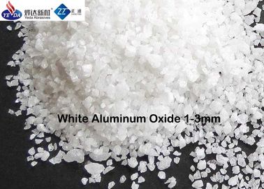 High Purity 99.2% White Aluminum Oxide 0 - 1mm / 1 - 3mm Size Recycled