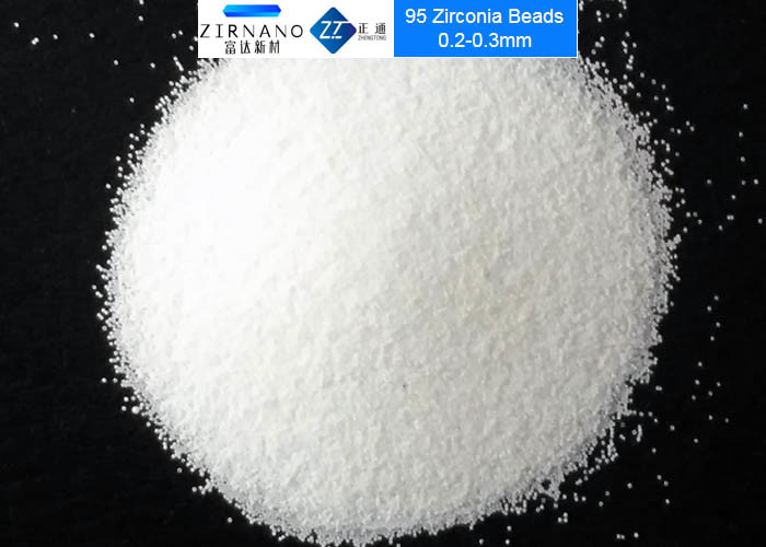 Zirconium Oxide Beads Zirconia Grinding Media For Cosmetic Dispersion 0