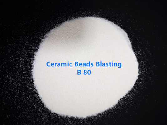 B80 Ceramic Polishing Media 2.3 G/Cm3 Bulk Density Stainless Steel Surface Finish