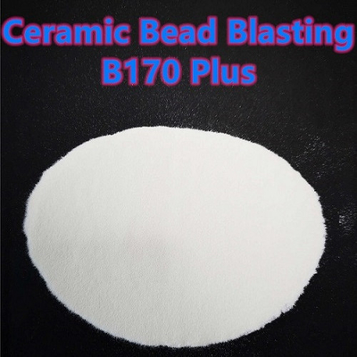 ZrO2 62% Ceramic Beads Blasting Media B170 Plus Ceramic Bead Abrasive Deblurrings