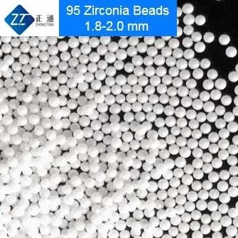 95 Zirconia Grinding Media Ceramic Beads High Strength For Electronic Ceramic Slurry Dispersion