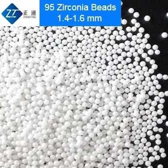 95 Yttrium Stabilized Zirconia Beads 1.6-1.8mm Grinding Media For Jewellery Polishing Or Decoration