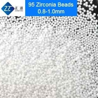 95 Yttrium Stabilized Zirconia Beads 1.6-1.8mm Grinding Media For Jewellery Polishing Or Decoration