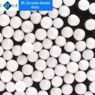 Low Abrasion Rate Zirconia Milling Media , Magnetic Materials Zirconium Oxide Beads 