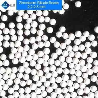 High Density Zirconium Silicate Ball , Paint / Ink Industry Grinding Media