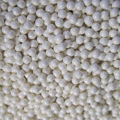 High Density Zirconium Oxide Balls 0.6 - 2.2mm Size 5.2g / Cm³ True Gravity