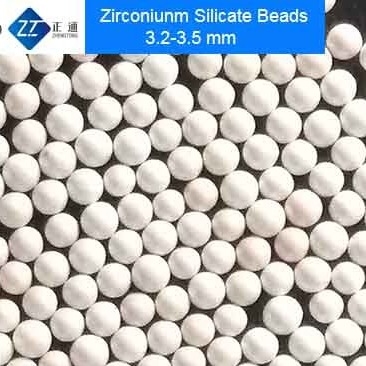 2.2 - 2.5mm 65 Zirconium Oxide Balls , 0.6 - 0.8mm Zirconia Milling Media