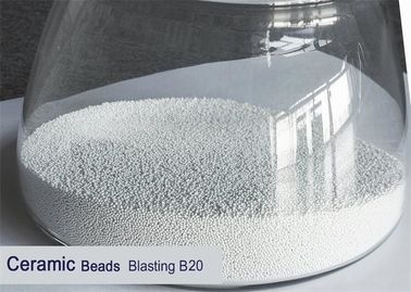 B20 Ceramicbeads in 25kgs barrels for Electroplating Paint blasting Pretreatment