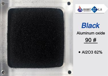 Fine Grits Black Aluminum Oxide Sandblasting Abrasive For Brake Pads / Polishing Wax