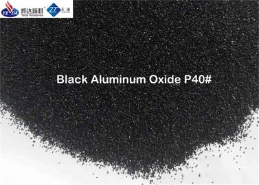 Synthetic Black Aluminum Oxide Finish P40 / P60 / P80 / P120 For Making Sand Belts