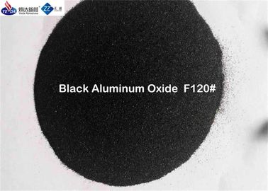 Medium Hardness Black Aluminum Oxide Sand F12 - F240 For Polishing Stainless Steel