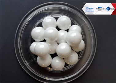 95 Yttria Stabilized Zirconium Oxide Balls 1100HV Harness 0.5ppm / H Abrasion Loss