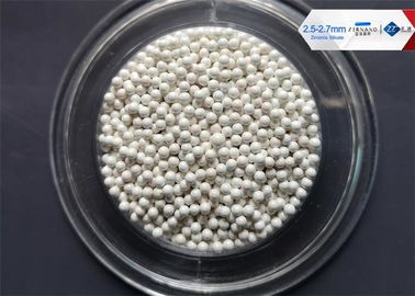 1.8 - 2.0mm /  2.0 - 2.2mm Zirconia Ceramic Balls , 1.1KN Ceramic Grinding Balls 