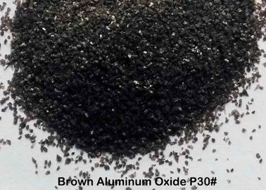 High Hardness Brown Aluminum Oxide Blast Media P12 - P220 Grit Size For Sand Belts