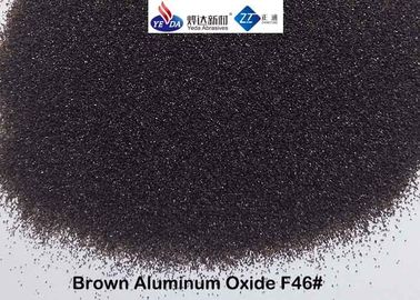 Artificial Corundum Recyclable Aluminium Oxide Abrasive F46 High Toughness For Surface Cleaning