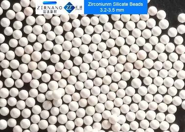 2.2 - 2.5mm 65 Zirconium Oxide Balls , 0.6 - 0.8mm Zirconia Milling Media