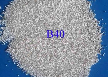 Zero Ferrous Contamination B20-B505 Ceramic Beads Blasting Media  , B40 / B120 / B205 Abrasive Bead Blasting Ball