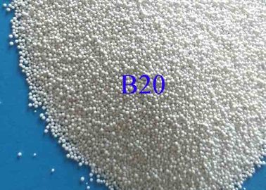 Low Abrasion Rate Ceramic Bead Blasting Ball B40 For Magnesium Alloy Surface Finish