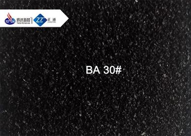 Trigonalcrystalline Abrasive Black Alumina Blasting Media High Toughness