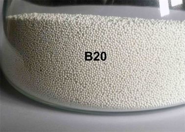 B60 125-250 μM Ceramic Bead Blasting Media Zirconia Sand For Surface Finish In Stainless Steel