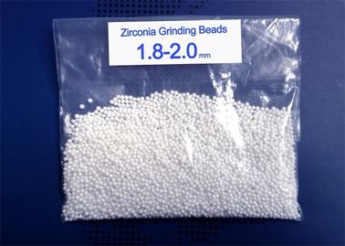 High Viscosity Slurry grinding media Yttrium Stabilized Zirconia Grinding Media Beads Density 6.0g/Cm3