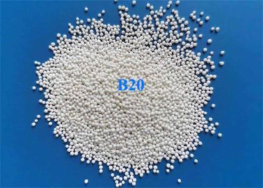 60HRC Ceramic Bead Blasting Zirconium Silicate Beads B20-B505 For Food And Pharmaceutical Industry