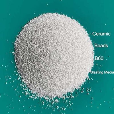 700-900HV Hardness Ceramic Sandblasting Media For B20-B505 Boost Productivity