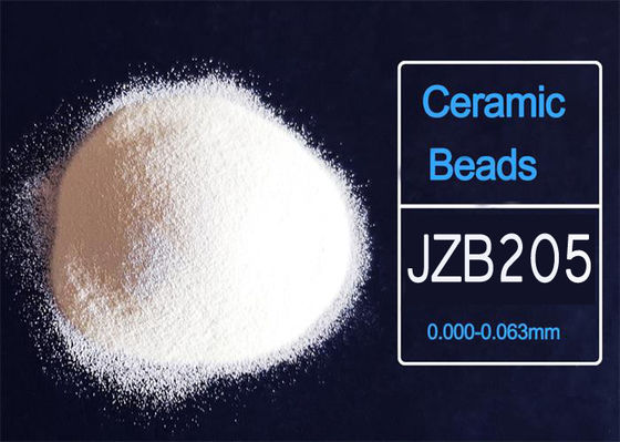 JZB60 JZB120 JZB205 Ceramic Beads  Sandblasting Media for Metal Surface Treatment