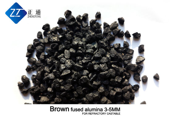 Refractory Grade 5mm Brown Fused Alumina For Castables