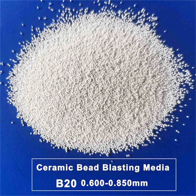 Micro Beads Ceramic Blasting Media B20 0.850mm For 3C Metal Surface Finish