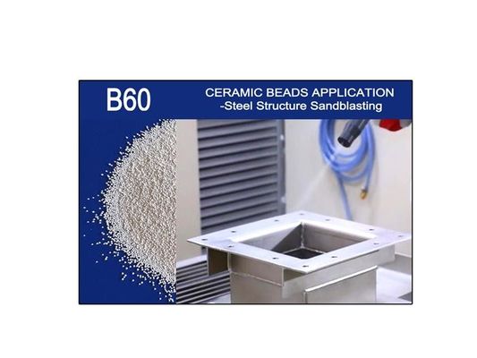 ZrO2 Ceramic Abrasive Media Blasting B60 size 0.150-0.300mm Chemical Resistance