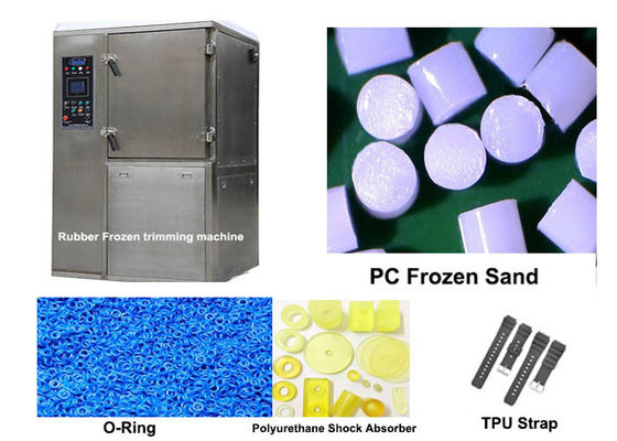 Cryogenic Deflashing Polycarbonate PC Frozen Sand For Electronics &amp; Diecast Deburring