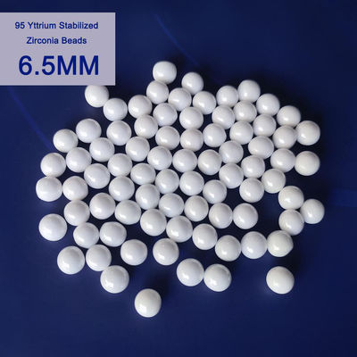 95 YTZP Yttrium Stabilized Zirconia Grinding Balls Size 6.5mm