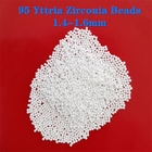 95 Yttria Ceramic Grinding Balls Media Stabilized Zirconia 1.2 - 1.4mm