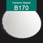 B170 Sandblasting Ceramic Polishing Beads 0.045 - 0.090mm For Metal Surface Treatment