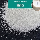 B60 Ceramic Beads Blasting Media For Steel Stainless Surface Better Gloss
