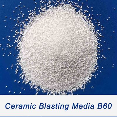B20 B30 Ceramic Beads Blasting Media B40 B60 For Glass-Bottle Molds Surface Cleaning