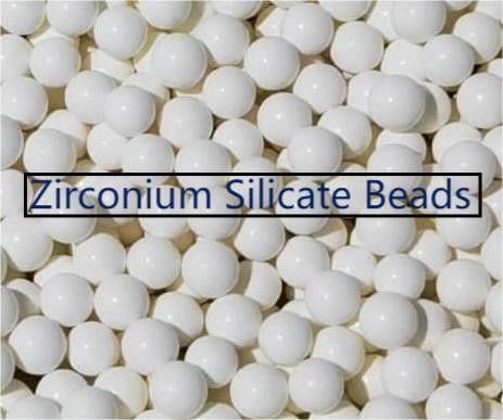 65  Zirconium Silicate Beads 1.6-1.8mm Grinding Media For Painting，Ink