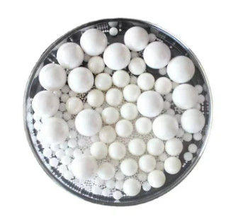 Density Ceramic Grinding Media Strong Corrosion Resistance Low Porosity Vicker Hardness >1180