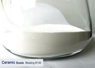 B100 Ceramic Blasting Media For Machinery / Medical Instrument Sandblast Finishing