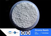 95 Yttria Stabilized Zirconia Grinding Media High Harness Multi Sizes Shiny White Color