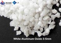 Thermal Stable Fused White Alumina , 3 - 5 Mm Abrasive Aluminium Oxide