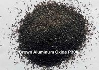High Hardness Brown Aluminum Oxide Blast Media P12 - P220 Grit Size For Sand Belts