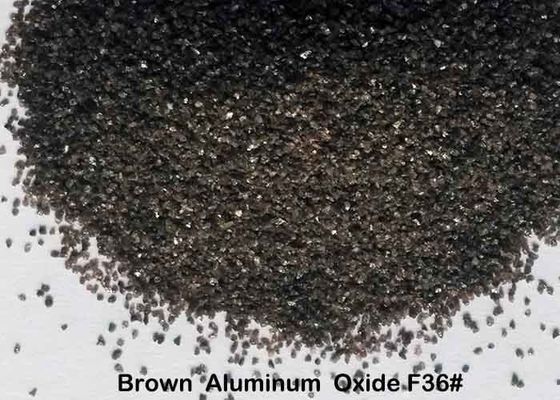 High Cleanliness Aluminum Oxide Sand , F12 - F220 Blasting Media For Bonded Abrasives