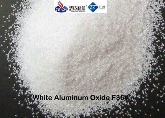 White Fused Alumina Aluminium Oxide Blasting Media F36 # For Etching / Decorating