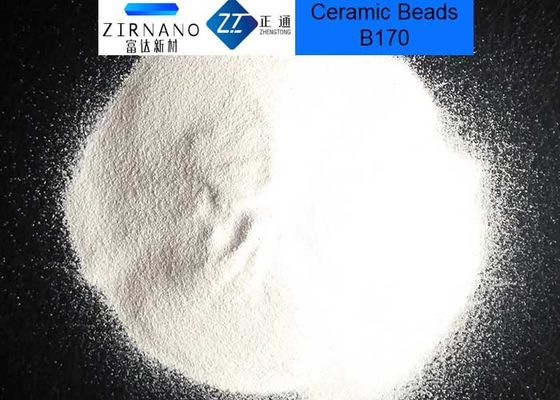 Iphone Surface Finish Ceramic Blasting Media Ceramic Beads Zirconia Sand B170,B205 60 - 66% ZrO2