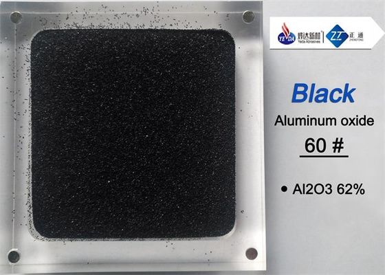 8.0 Mohs Black Aluminum Oxide Abrasive , 3.50g / Cm3 Aluminium Oxide Blasting