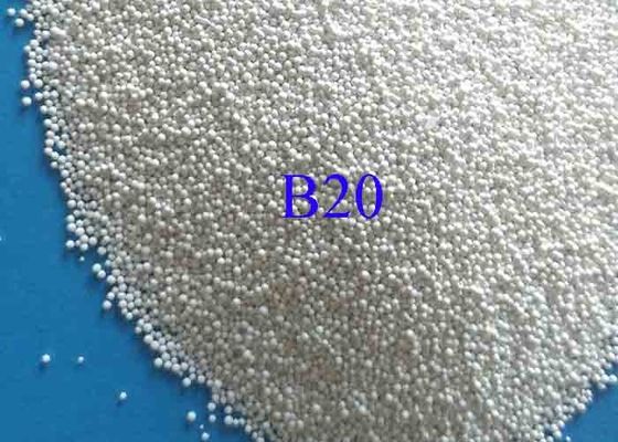 Low Abrasion Rate Ceramic Bead Blasting Ball B40 For Magnesium Alloy Surface Finish