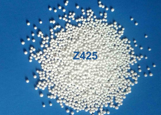 Small Deformation Ceramic Bead Blasting Zirnano Shot Peening Z100 - Z850 For Aviation Industry