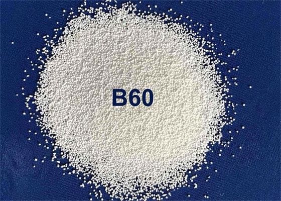 Glass Molding Surface Cleaning Ceramic Blasting Media 62-66% ZrO2 Zirconia Bead B20 - B400